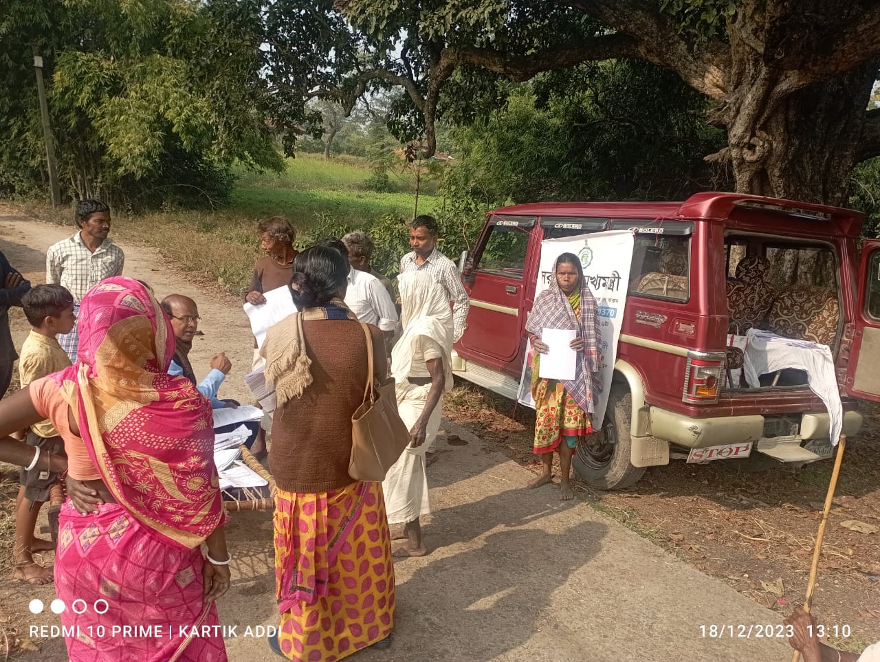 Duare Sarkar-8 Out Reach Camp at Bamni Village under Hetgugui GP