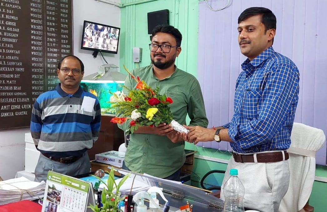 Farewell Ceremony of Mortaza Rahaman, CI