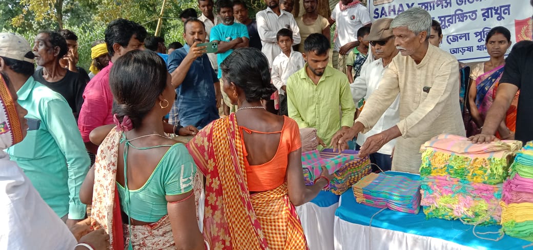 Relief Camp at Chunkuri under Hetgugui GP